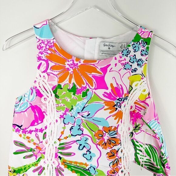 Lilly Pulitzer for target New Nosey Posey Sleeveless Shift Mini Dress Girls XL - Picture 4 of 14
